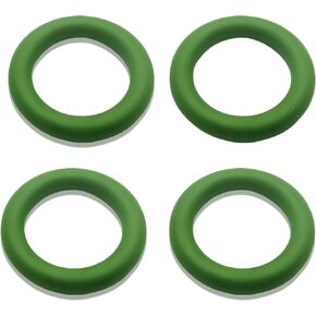 4Pcs 68086261AA Valve Engine Coolant Cooler Pipe O-Ring Compatible with Dodge Ram (Replaces#68049022AA 68049022AB) - Green