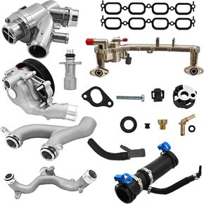 Upgrade Cooling System Kit Compatible with Jaguar 5.0L V8 Supercharged Engine 2010-2017 for Land Rover 5.0L V8 2010-2017