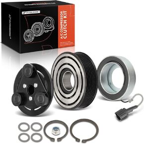 مجموعة القابض A-Premium A/C الضاغط المتوافقة مع Nissan Frontier 2005-2015 ، 2.5L 4.0L ، XTERRA 2005-2014 ، 4.0L & SUZUKI EQUATOR 2009-2012 ، 4.0L