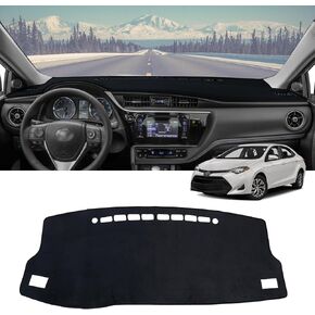 Zzeqyg Dash Cover for Toyota Corolla 2019 2020 2021 2022 2023 2024 2025 و Corollc Cross Cover Dashboard Cover Dash Mat Cover Cover Cover Sunshield Pad