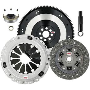 مجموعة قابض Clutchmaxpro OEM Hight Duty مع chromoly rewheel متوافق مع Acura CSX RSX Type-S TSX ILX K20 Honda Accord Si K20A2 K20A3 K20Z1 K20Z3 K24A 2.0L 2.4L (CP08137HDLSF-CK)