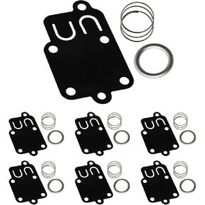 Seentech 5021K Carburetor Diaphragm Gasket Kit - for 2hp Thru 5hp Engines BS 270026 272538 272538S 272637 4157 4168 5021 5021K 690766 221377 (6 Pack)