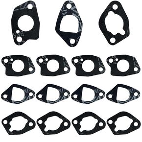 WOTIAN Carburetor Gaskets fit Honda GX160 GX200 GX212 GX225 Champion Firman Generator 2kw 2.5kw 3kw 5pcs Air Filter Insulator (for Engine in Generator)