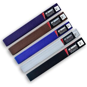 BJJ Jiu Jitsu Belt - Brazilian Jiu Jitsu Belt Cotton Fabric Adult BJJ Belts Martial Arts Belts
