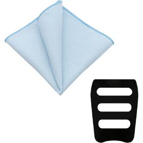 Cotton Pocket Square for Men, Multifunctional Handkerchiefs for Mens Men's Handkerchief for Banquet Wedding Party