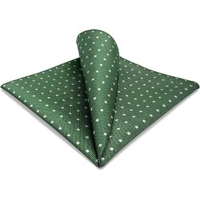 S&W SHLAX&WING Pocket Squares for Men Dots Dotty Handkerchiefs Wedding Prom