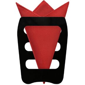 Mantieqingway Pocket Square Holder for Men Solid Color Pocket Squares Handkerchiefs for Men Formal Wedding Church Travely