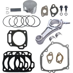 Billet Rod（3.308） Kit With 70mm Flat Top Piston for the Harbor Freight Predator 212cc Hemi and Non-Hemi versions Engine.