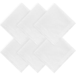 Men's Cotton Handkerchiefs Solid Color Pocket Squares for Men Soft Suit Pocket Square Hanky in Saudi Arabia