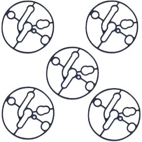 B & S 695426 Nikki Carburetor 698781 Float Bowl Parmket Part (5pcs)