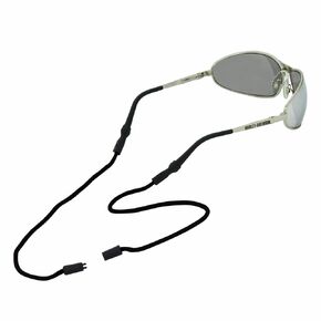 Chums - 13009100 Safety 13009 Field Eyewear Retainer مع إعادة توصيل الانفصال الشامل ، الأسود (حزمة 6)