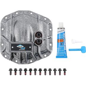 Spicer 10044799 Nodular Iron Front Dana 44 and AdvanTEK Differential Cover Compatible with Select Wrangler JL - Gray