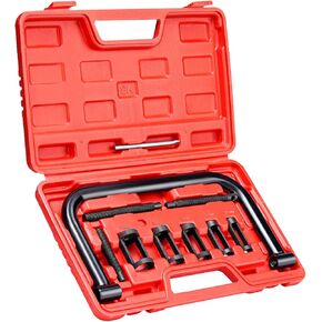 مجموعة أدوات خدمة SPRING SPRING ضاغط C Clamp ، 10pcs أداة ضاغط الربيع