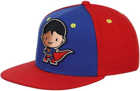 DC Comics Youth Chibi Glow in The Dark Embroidery Adjustable Snapback Hat (One Size) in Saudi Arabia