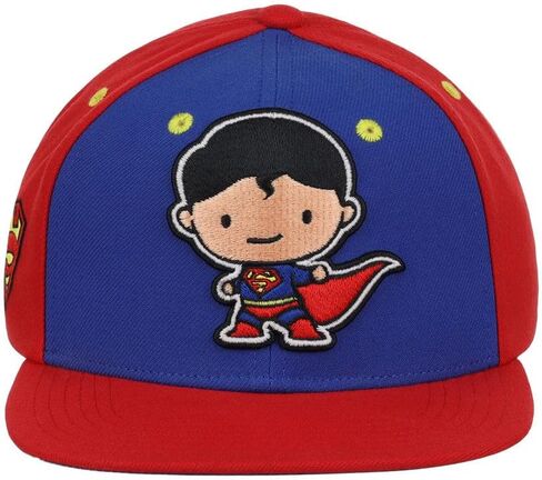DC Comics Youth Chibi Glow in The Dark Embroidery Adjustable Snapback Hat (One Size) in Saudi Arabia