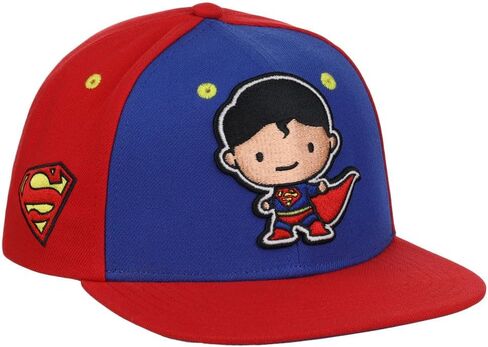 DC Comics Youth Chibi Glow in The Dark Embroidery Adjustable Snapback Hat (One Size) in Saudi Arabia