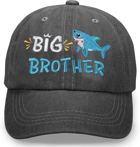 Cute Embroidered Baseball Caps for Kids - Adjustable Washed Distressed Vintage Cowboy Sun Hat for Boys & Girls Ages 3-8 in Kuwait