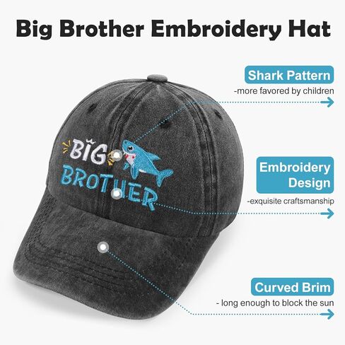 Cute Embroidered Baseball Caps for Kids - Adjustable Washed Distressed Vintage Cowboy Sun Hat for Boys & Girls Ages 3-8 in Kuwait