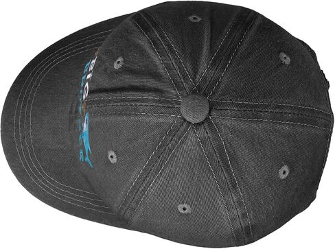 Cute Embroidered Baseball Caps for Kids - Adjustable Washed Distressed Vintage Cowboy Sun Hat for Boys & Girls Ages 3-8 in Kuwait