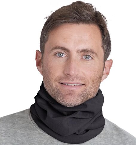 Tough Headwear Swtich Winter Neck Gaiters For Men & Women, Fleece Neck Gaiter, Fleece Neck Warmer, Ski Gaiter - Reversible in Saudi Arabia