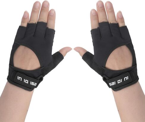 Men Women Half Finger Bike Gloves Cycling Mountain Biking Bicycle Gloves with Anti-Slip Shock-Absorbing Pad Sport Halfinger Gloves for Cycle Workout Training Outdoor Gym Kayak Fishing Gloves in Saudi Arabia