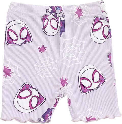 Marvel Spidey and His Amazing Friends Ribbed T-Shirt and Shorts Outfit Set Newborn to Little Kid Sizes (0-3 Months - 7-8) in Saudi Arabia