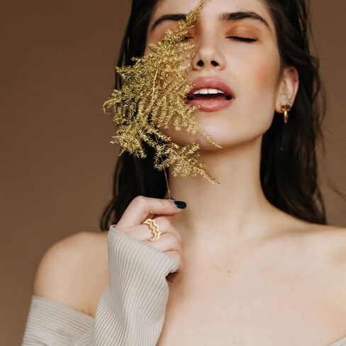 Daughter Gifts from Mom Highs and Lows Ring Zircon Double Wave Rings Mother Daughter Rings Trendy Stuff Birthday Mothers Day Gifts 2025 in Kuwait