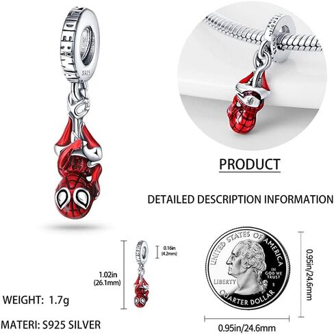 سحر تحالف Lightdog يناسب أساور Pandora Europe ، 925 Sterling Silver Dangle Bead ، حبات مجوهرات هدايا عيد الأم للنساء سوار & قلادة in Kuwait