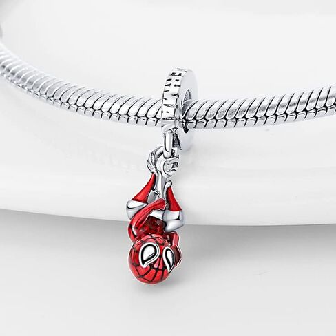 سحر تحالف Lightdog يناسب أساور Pandora Europe ، 925 Sterling Silver Dangle Bead ، حبات مجوهرات هدايا عيد الأم للنساء سوار & قلادة in Kuwait