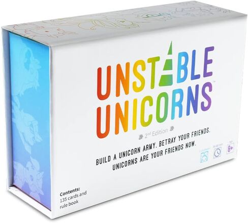 Unstable Games - Unstable Unicorns Dragons Expansion Pack - designed to be added to your Unstable Unicorns Card Game in Kuwait