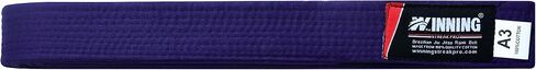 BJJ Jiu Jitsu Belt - Brazilian Jiu Jitsu Belt Cotton Fabric Adult BJJ Belts Martial Arts Belts in Saudi Arabia