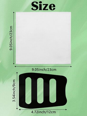 Mantieqingway Pocket Square Holder for Men Solid Color Pocket Squares Handkerchiefs for Men Formal Wedding Church Travely in Saudi Arabia