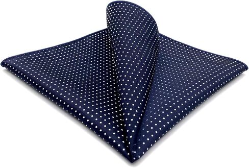 S&W SHLAX&WING Pocket Squares for Men Dots Dotty Handkerchiefs Wedding Prom in Saudi Arabia