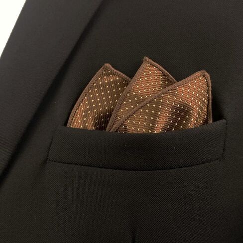 S&W SHLAX&WING Pocket Squares for Men Dots Dotty Handkerchiefs Wedding Prom in Saudi Arabia