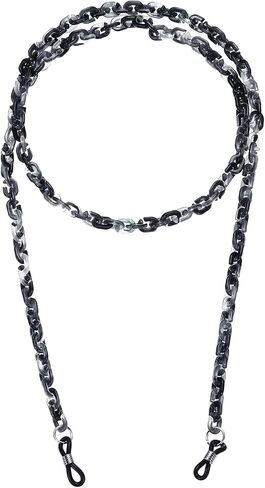 uxcell Eyeglass Chains for Women, Resin Eyeglass Holder Chains Adjustable Sunglasses Lanyards Holder Chains in Kuwait