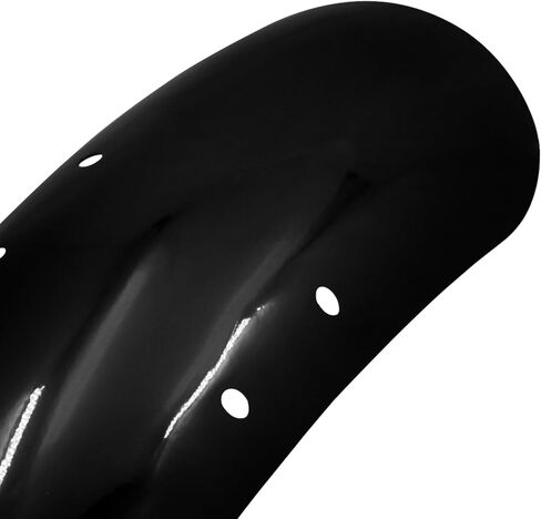 Motorcycle Short Front Fender Mudguard 13 5/8" Metal Iron Fit For Harley Sportster Forty Eight 48 XL1200X XL 1200 2010-2020 (Gloss Black) in Kuwait