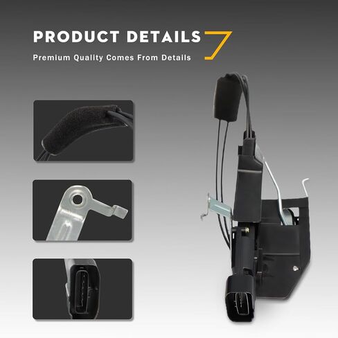 Hiedra Door Lock Actuator for 2004-2006 Toyota Tundra/2001-2007 Toyota Sequoia, Front Right Passenger Side, Replace Door Latch 69030-0C020,69030-0C021 in Saudi Arabia
