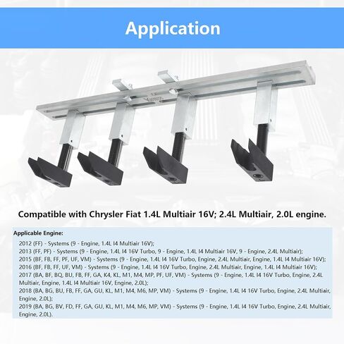 10259B محرك المحرك أدوات مجموعة أدوات إزالة ضاغطات الضاغط ، متوافق مع FIAT Multiair 2012-2019 1.4L 16V 2.4L 2.0L Engine ، استبدل ALFA ROMEO Chrysler 2000034500 10324 10409 in Kuwait