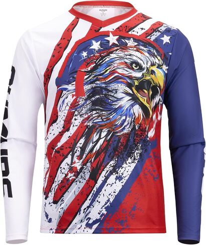 Youth Motocross Jersey for Dirt Bike Jersey for 8-18 Year Olds Mountain Bike for MotorcycleCycling Bicycle BMX Moto MX in Kuwait