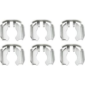 8pack 12570620 PC61004 Automotive Fuel Counter Clip Metain Clip Kit