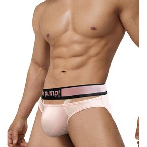 Meshal Modal Bikini Underwear Sexy Hollow Out Low Rise Men's Briefs Pack in Kuwait