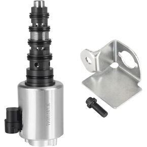 VGT Solenoid Turbo Actuator Valve Fits for Chevy Silverado, for GMC Sierra 1500 2500HD, for Ford F250 F350 F450 F550 E350 E450 Super Duty Isuzu 6.0L 6.6L 7.8L Replace 3C3Z6F089AA, 5C3Z6F089BA, 904-268