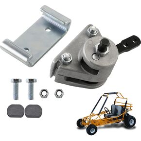 PACEWALKER Go Kart Mechanical Brake Caliper and Bracket with Pads for Manco 9598 9597 Yerf-Dog, Carter, ASW, Bristers, Airheart MB-1 Predator 212cc 196cc 6.5hp gx160 Go Kart Brake System Black
