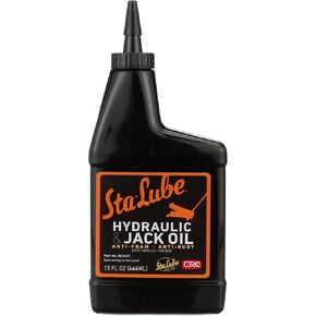 Sta-Lube Hydraulic & Jack Oil SL2621-15 Fl. Oz., Anti-Foam, Anti-Rust 20W Non-Detergent Oil, Amber