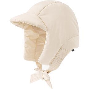 Women-Winter-Warm-Down-Windproof-Earflap-Aviator-Trapper-Hat