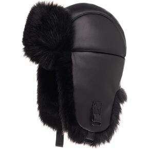 قبعة الصياد في فوترزان - السيدات القبعات الروسية مع اللوحات الأذن - Ushanka دافئة