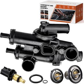 68003582AB ترموستات الجمعية الإسكان ملائمة لكرايسلر 200 2011-2014 SEBRING 2008-2010 FIT for Dodge Avenger 2008-2014 Journey & Compass 2009-2017 Patriot 2013-2017 4cyl 2.4L 2.0L
