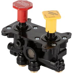 MV-3 يدويًا تم تشغيل المقطورة المقطوعة في صمام DASH RASH 800260 لتوصيل المنافذ المتوافقة مع Bendix Control Valve Truck