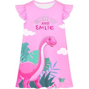 Play Tailor Girls Nightgowns Kids Pajamas Princess Dresses Nightgown Casual Sleepwear for Toddler Girl Clothes
