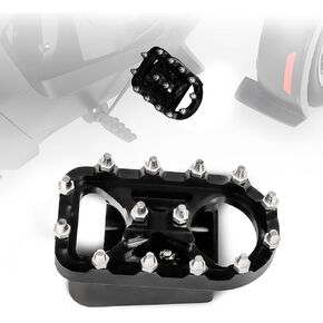 Brake Pedal Billet Aluminum Extended Pedal Footboards Large Brake Foot Rest Fit for Can-Am Ryker 600, 900, Sport, Rally Edition All Models Tricycle Accessories